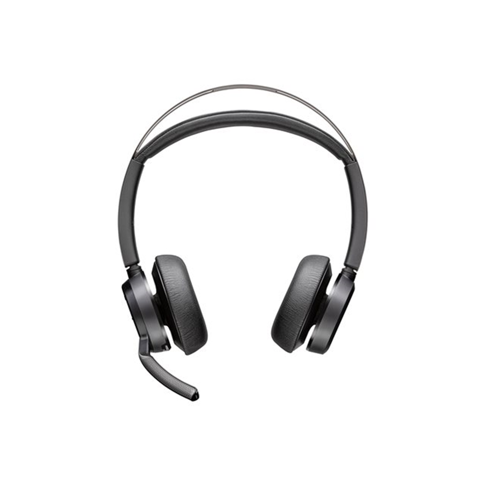 HP Poly Voyager Focus 2 - headset - USB-C via Bluetooth-adapter