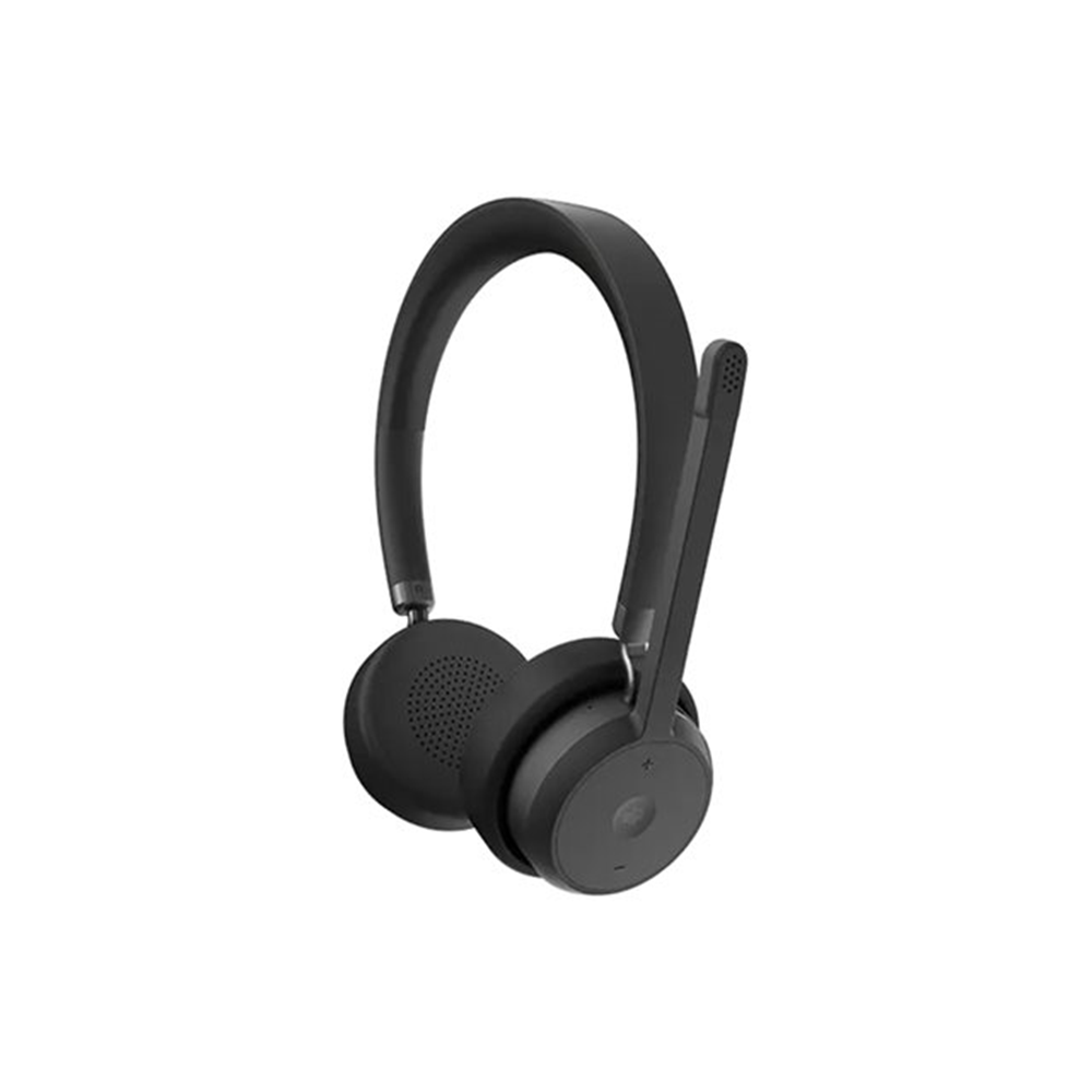 Lenovo - headset - USB-A- via Bluetooth-adapter