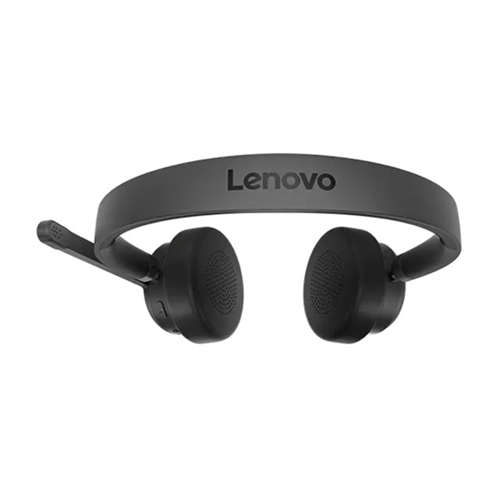 Lenovo - headset - USB-A- via Bluetooth-adapter