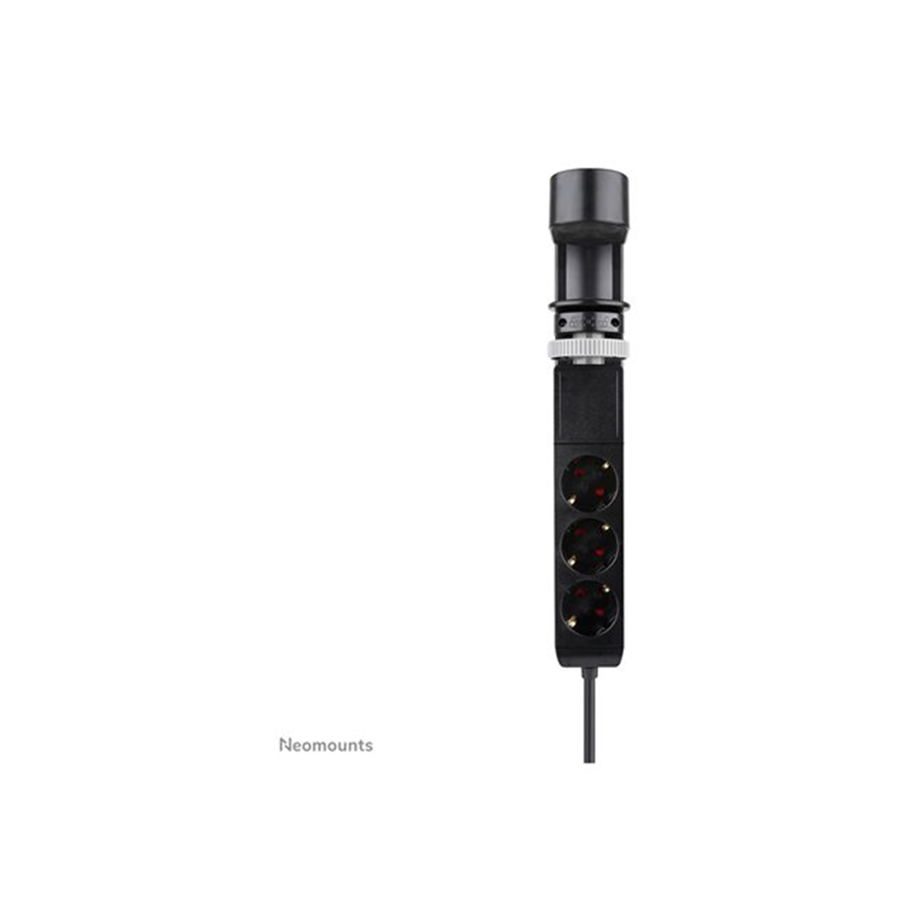 Neomounts - stroomstrip - USB-C + USB-A - 3680 Watt - met Klem Bureau Mount