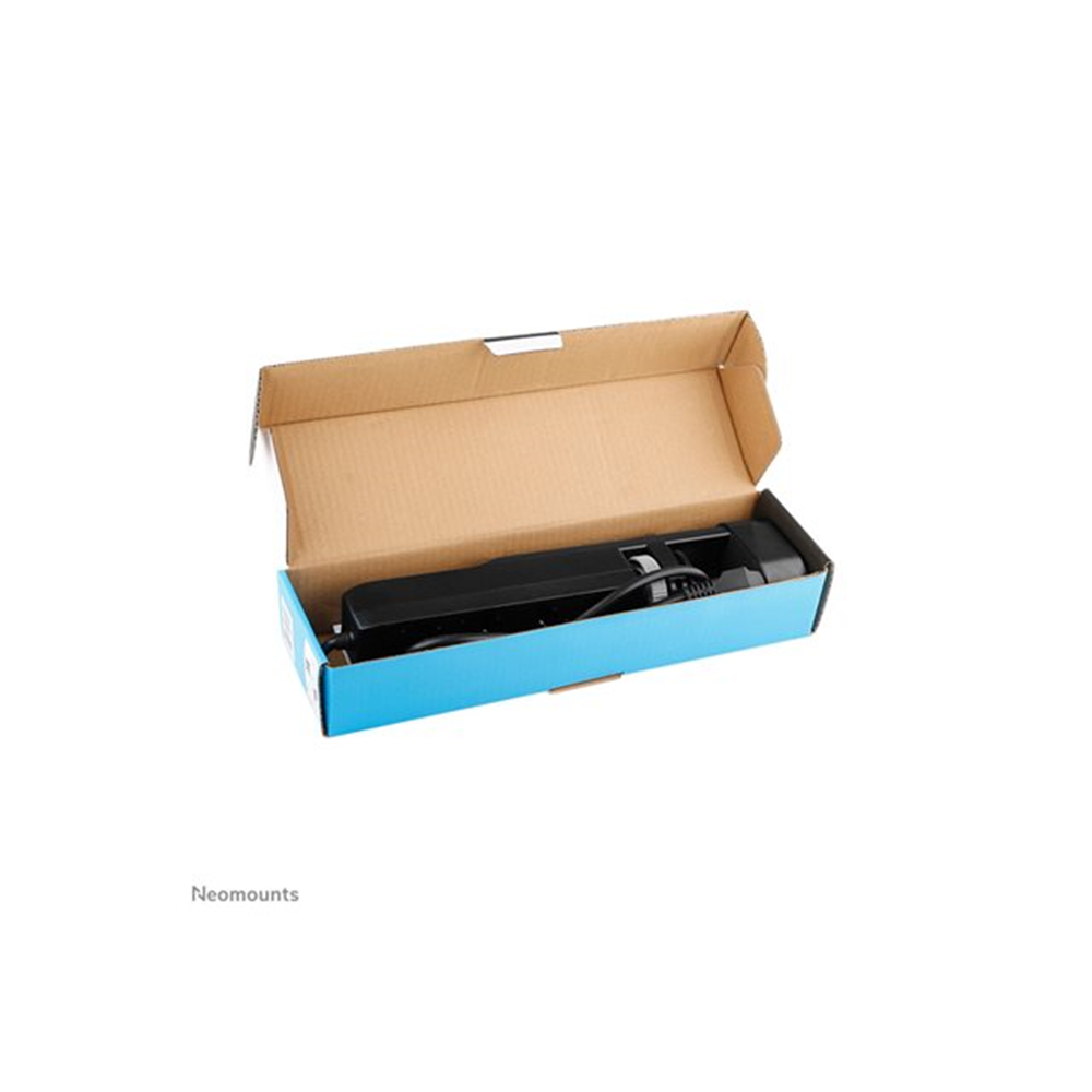 Neomounts - stroomstrip - USB-C + USB-A - 3680 Watt - met Klem Bureau Mount