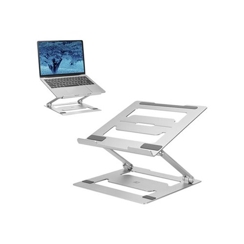 ACT stand - voor notebook - inklapbaar - grijs ACT stand - voor notebook - inklapbaar - grijs
