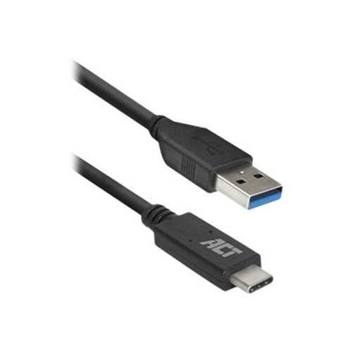 ACT - USB-kabel type C - USB type A naar 24 pin USB-C - 2 m ACT - USB-kabel type C - USB type A naar 24 pin USB-C - 2 m