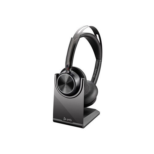 HP Poly Voyager Focus 2 - headset - USB-C via Bluetooth-adapter