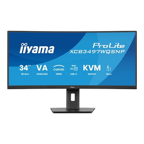 iiyama ProLite XCB3497WQSNP-B1 iiyama ProLite XCB3497WQSNP-B1