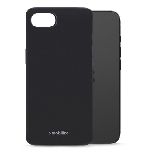Mobilize Rubber Gelly Case Apple iPhone 16e Matt Black Mobilize Rubber Gelly Case Apple iPhone 16e Matt Black