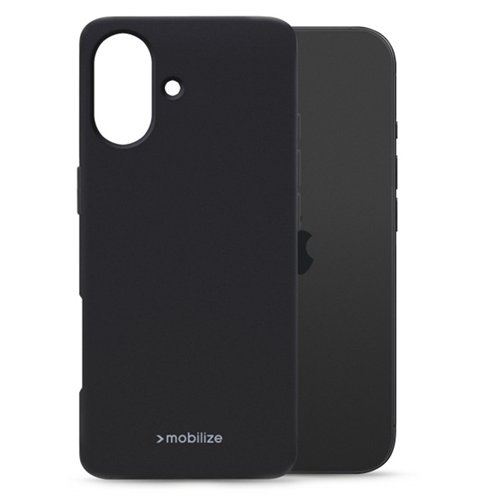 Mobilize Rubber Gelly Case Apple iPhone 17 Matt Black Mobilize Rubber Gelly Case Apple iPhone 17 Matt Black