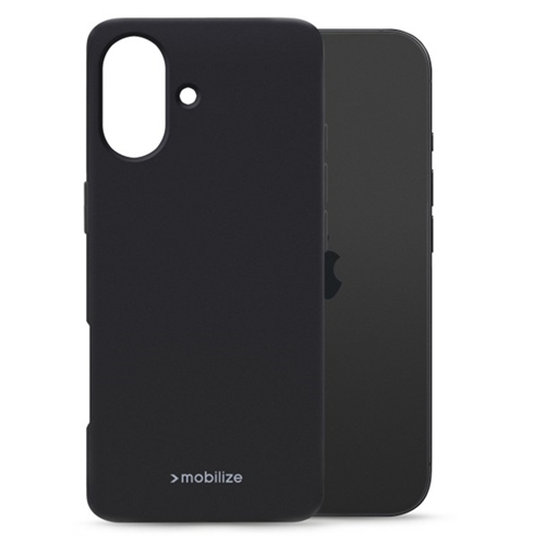 Mobilize Rubber Gelly Case Apple iPhone 17 Matt Black Mobilize Rubber Gelly Case Apple iPhone 17 Matt Black