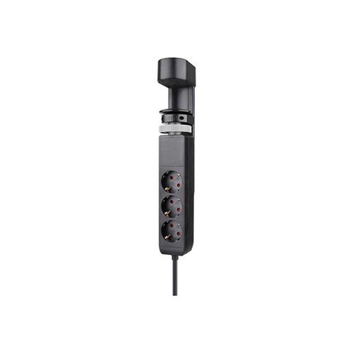 Neomounts - stroomstrip - USB-C + USB-A - 3680 Watt - met Klem Bureau Mount Neomounts - stroomstrip - USB-C + USB-A - 3680 Watt - met Klem Bureau Mount