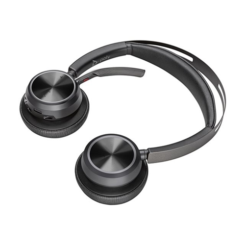 HP Poly Voyager Focus 2 - headset - USB-C via Bluetooth-adapter HP Poly Voyager Focus 2 - headset - USB-C via Bluetooth-adapter